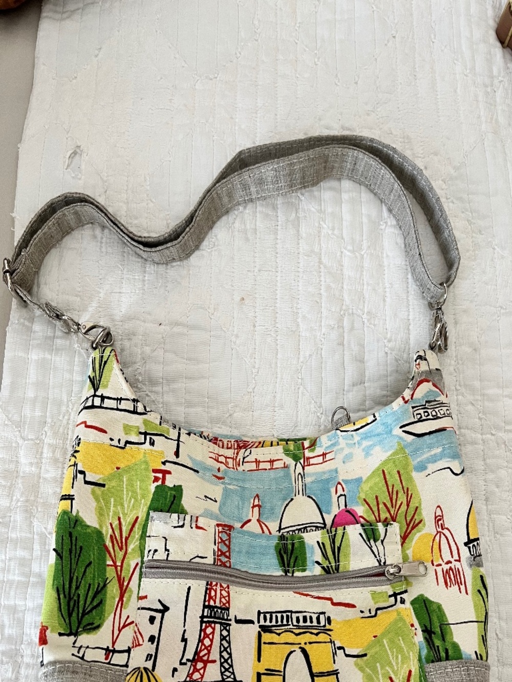 Berkshire Paris Eiffel Tower Crossbody Shoulder Bag